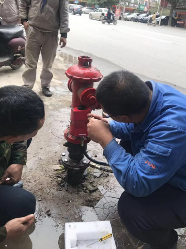 某地市县级自来水公司智慧消防栓项目